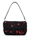 Staud Flower-detailing Mini Bag In Black
