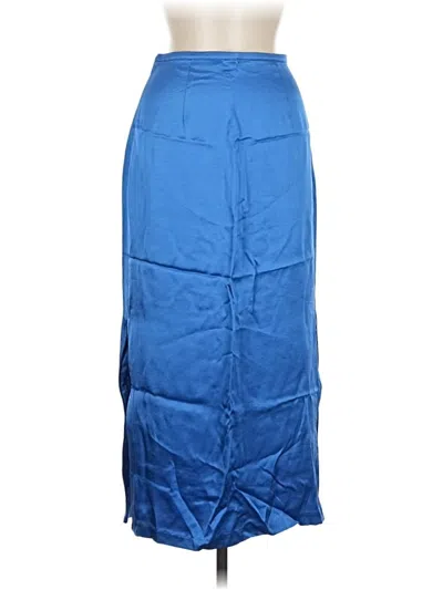 Pre-owned Staud Formal Skirt In Blue