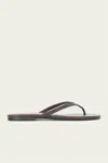 Staud Freja Leather Flip Flops