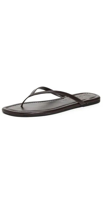 Staud Freja Thong Sandals Espresso