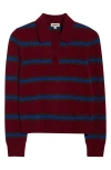 Staud Gemma Cashmere Sweater In Red