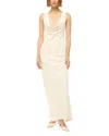 Staud Gia Embellished Dress In Ivory
