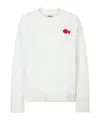 Staud Giada Logo Embroidered Sweater In Neutral