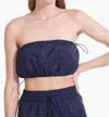 Staud Gigi Top In Navy In Blue