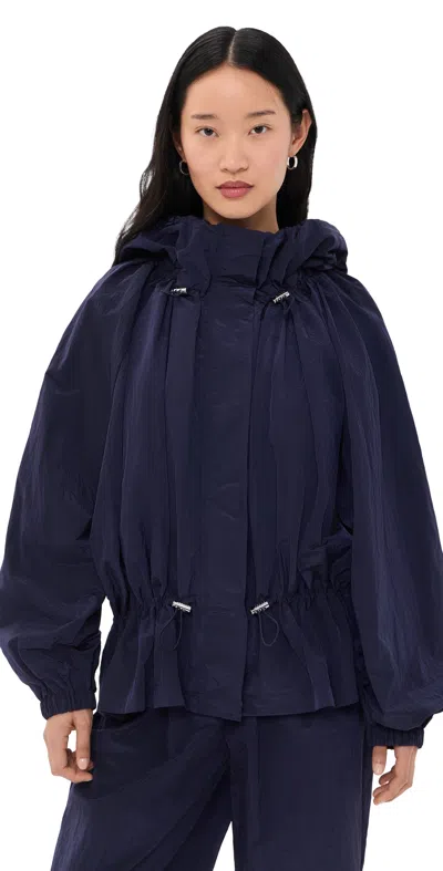 Staud Glide Jacket Nightfall In Blue