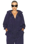 Staud Glide Jacket Nightfall In Purple