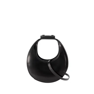 Staud Good Night Moon Purse - Leather - Black