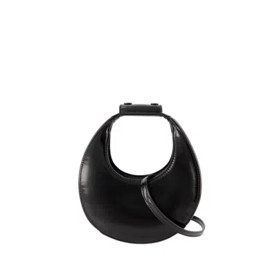 Staud Good Night Moon Purse - Leather - Black