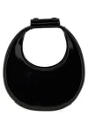 Staud Goodnight Moon Handbag In Black