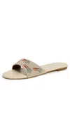 Staud Gracie Flats Carrot Cake In Neutral