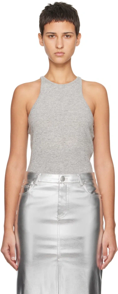 STAUD GRAY AYANA TANK TOP