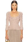 Staud Gretta Top In Neutral
