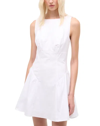 Staud Gwen Cotton Minidress In Multi