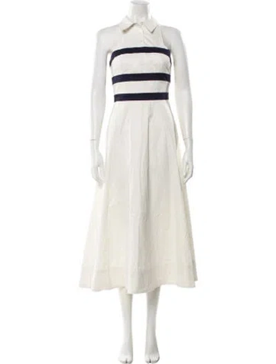 Pre-owned Staud Halterneck Long Dress