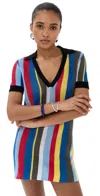 Staud Hamel Dress Market Stripe