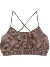 Staud Hammock Top In Brown
