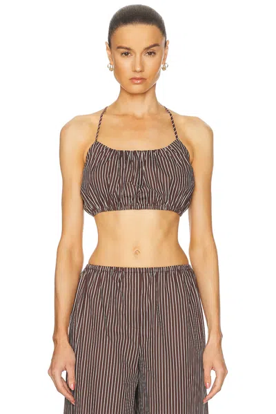 Staud Hammock Top In Brown
