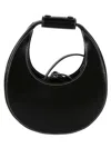 Staud Hand Bag In Leather In Black
