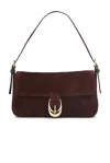 Staud Harlow Bag In Mahogany