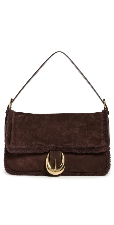 Staud Harlow Medium Bag Espresso In Brown