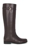 Staud Harlow Riding Boot In Brown