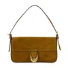 Staud Harlow Shoulder Bag - Leather - Brown In Brown