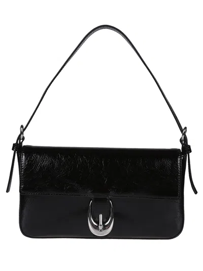 Staud Harlow Shoulder Bag Black