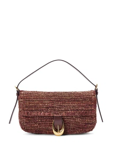 Staud Harlow Shoulder Bag In Brown