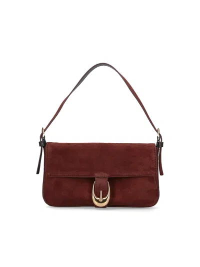 Staud 'harlow' Shoulder Bag In Brown