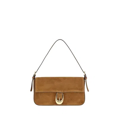 Staud Harlow Shoulder Bag In Brown