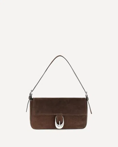 Staud Harlow Shoulder Bag In Brown