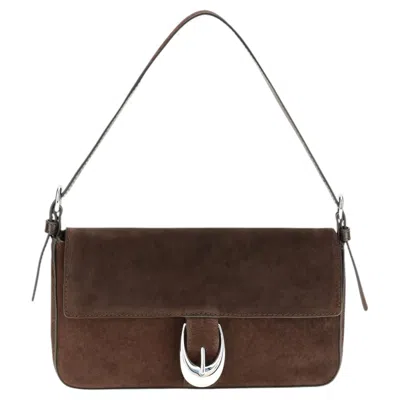 Pre-owned Staud Harlow Shoulder Bag � Brown