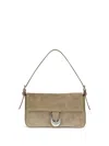 Staud Harlow Shoulder Bag In Gray