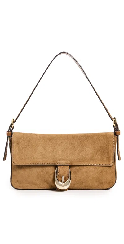 Staud Harlow Shoulder Bag Tan