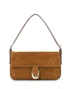 Staud Harlow Shoulder Bag Tan In Tan