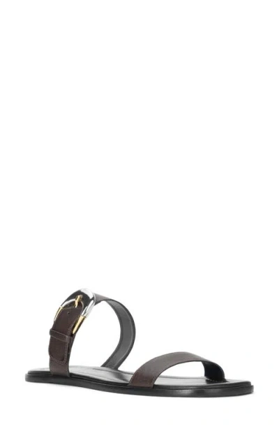 Staud Harlow Slide Sandal In Espresso