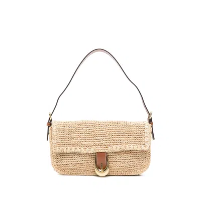 Staud Harlow Tote Bag In Neutral
