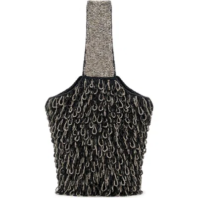 Staud Haruko Beaded Shoulder Bag In Multicolor