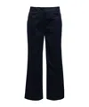 Staud Hidden Button Casual Pants In Black