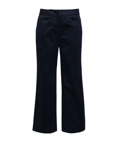 Staud Hidden Button Casual Pants In Black