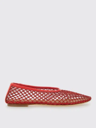 STAUD HIGH HEEL SHOES STAUD WOMAN COLOR RED,H03201014