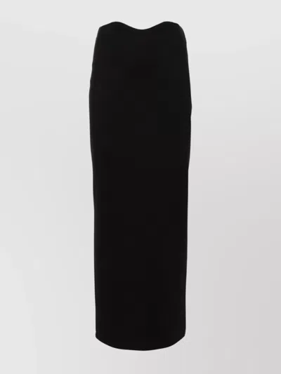 STAUD HIGH WAIST LOGO SKIRT WITH STRETCH DESIGN