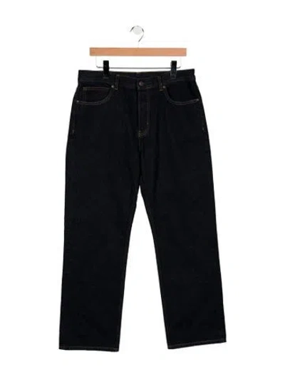 Pre-owned Staud High-rise Wide Leg Jeans W/ Tags In Blue