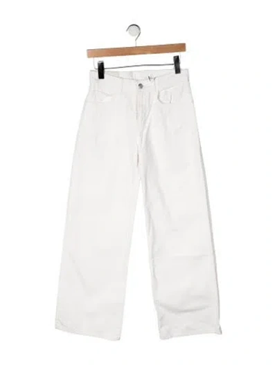 Pre-owned Staud High-rise Wide Leg Jeans W/ Tags In Multicolor