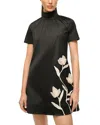 Staud Ilana Mini Dress In Black In Black