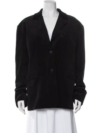 Pre-owned Staud Jacket In Black