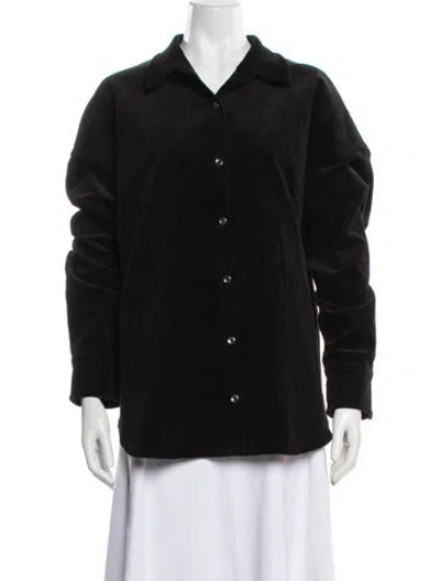 Pre-owned Staud Jacket In Black