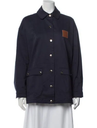 Pre-owned Staud Jacket In Blue