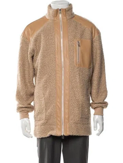 Pre-owned Staud Jacket In Neutrals