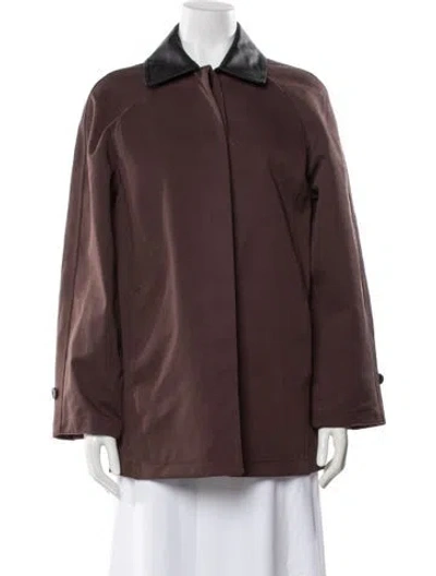 Pre-owned Staud Jacket W/ Tags In Brown